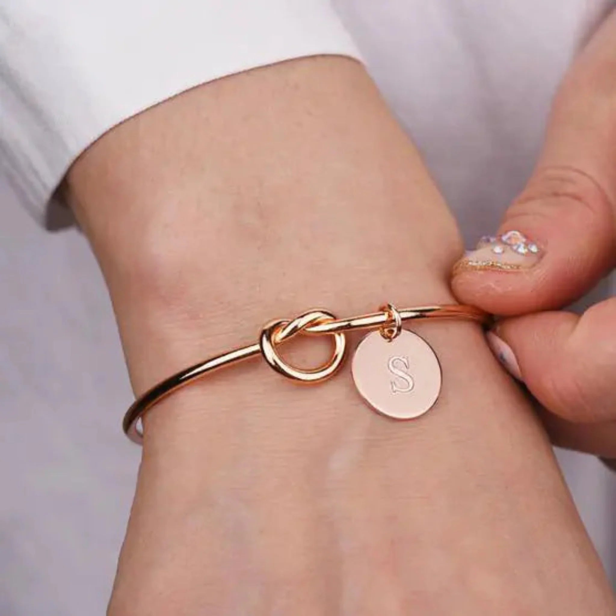 Embermark Letter Bracelet