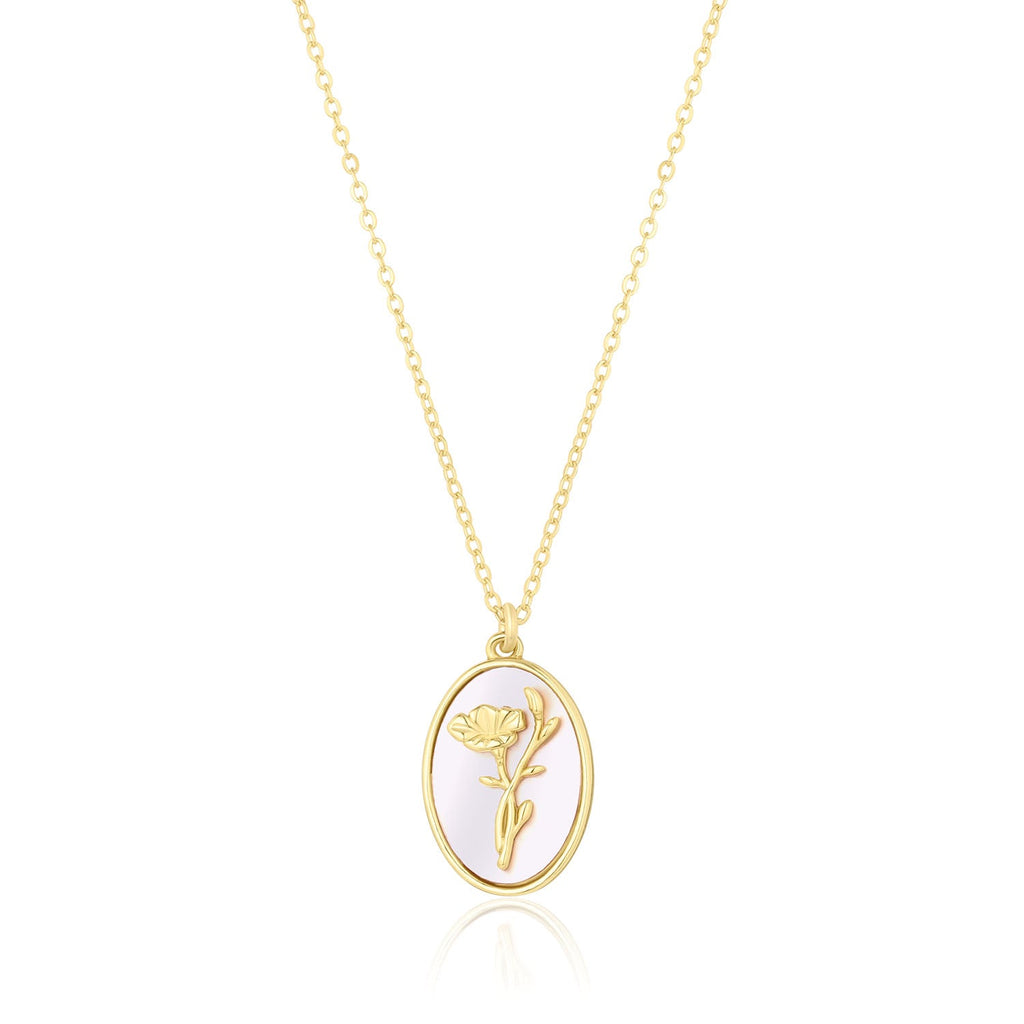 Katrina Birth Flower Necklace