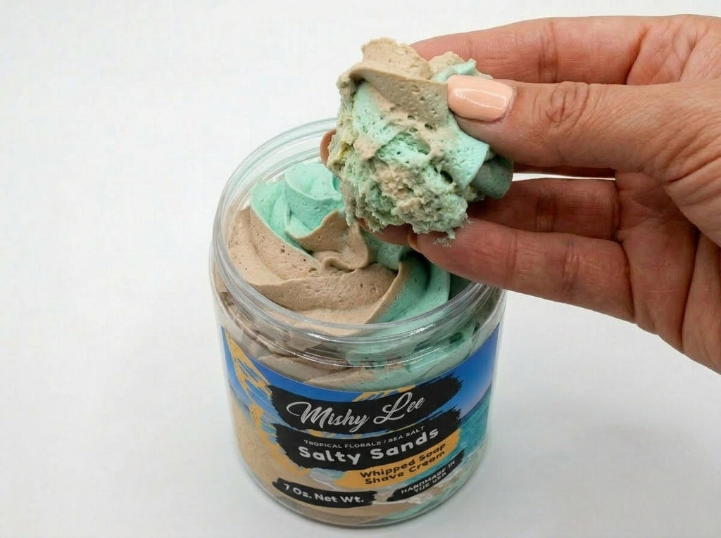 Salty Sands Whipped Soap and Shave Cream