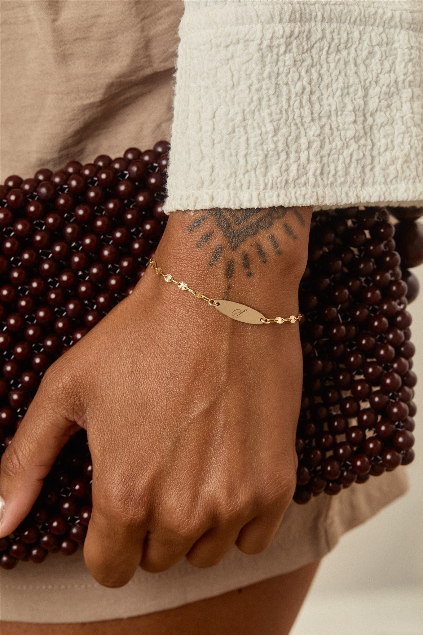 Banks Initial Bracelet