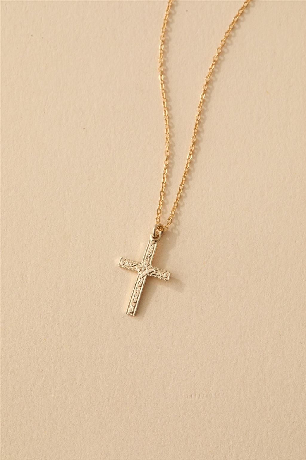 Levi Cross Necklace