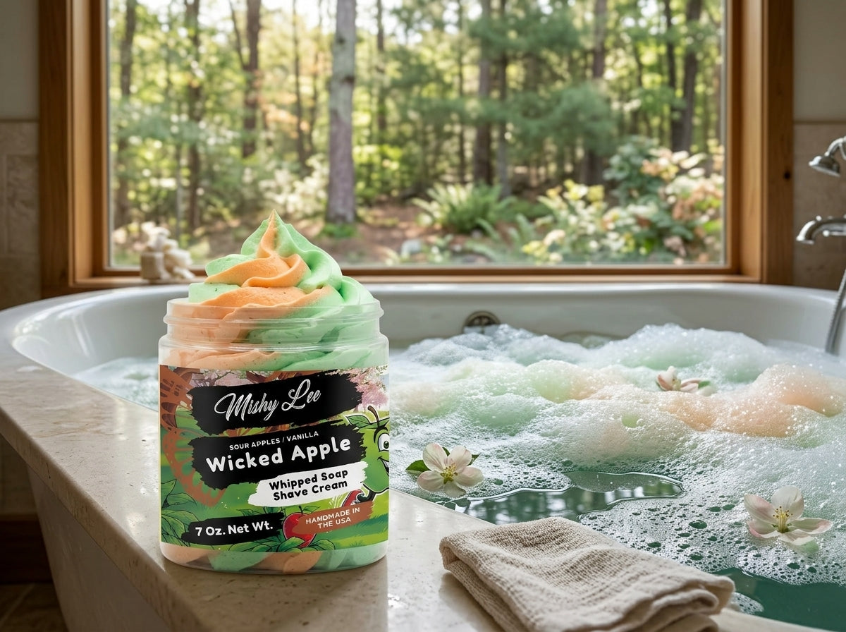Wicked Apple Whipped Soap and Shave Cream