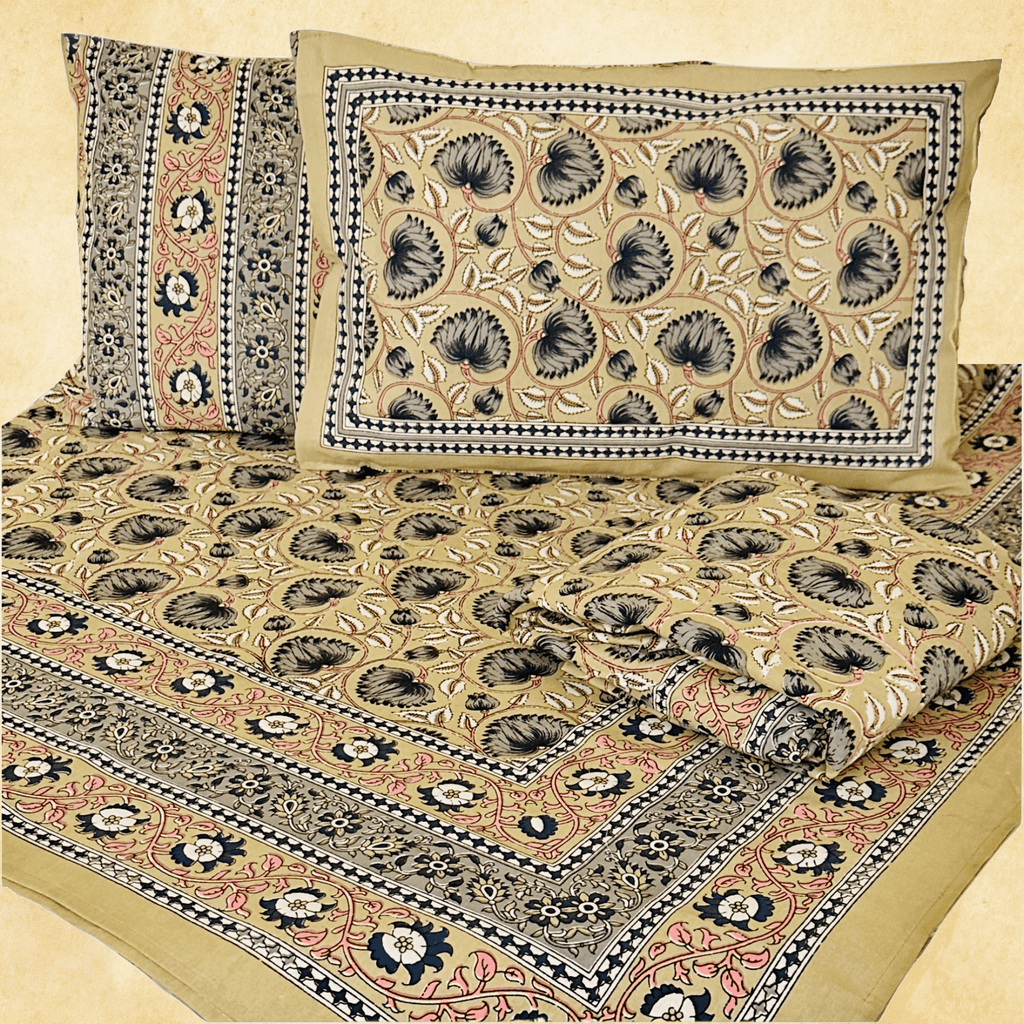 The Nocturnal Floral Sheet Set