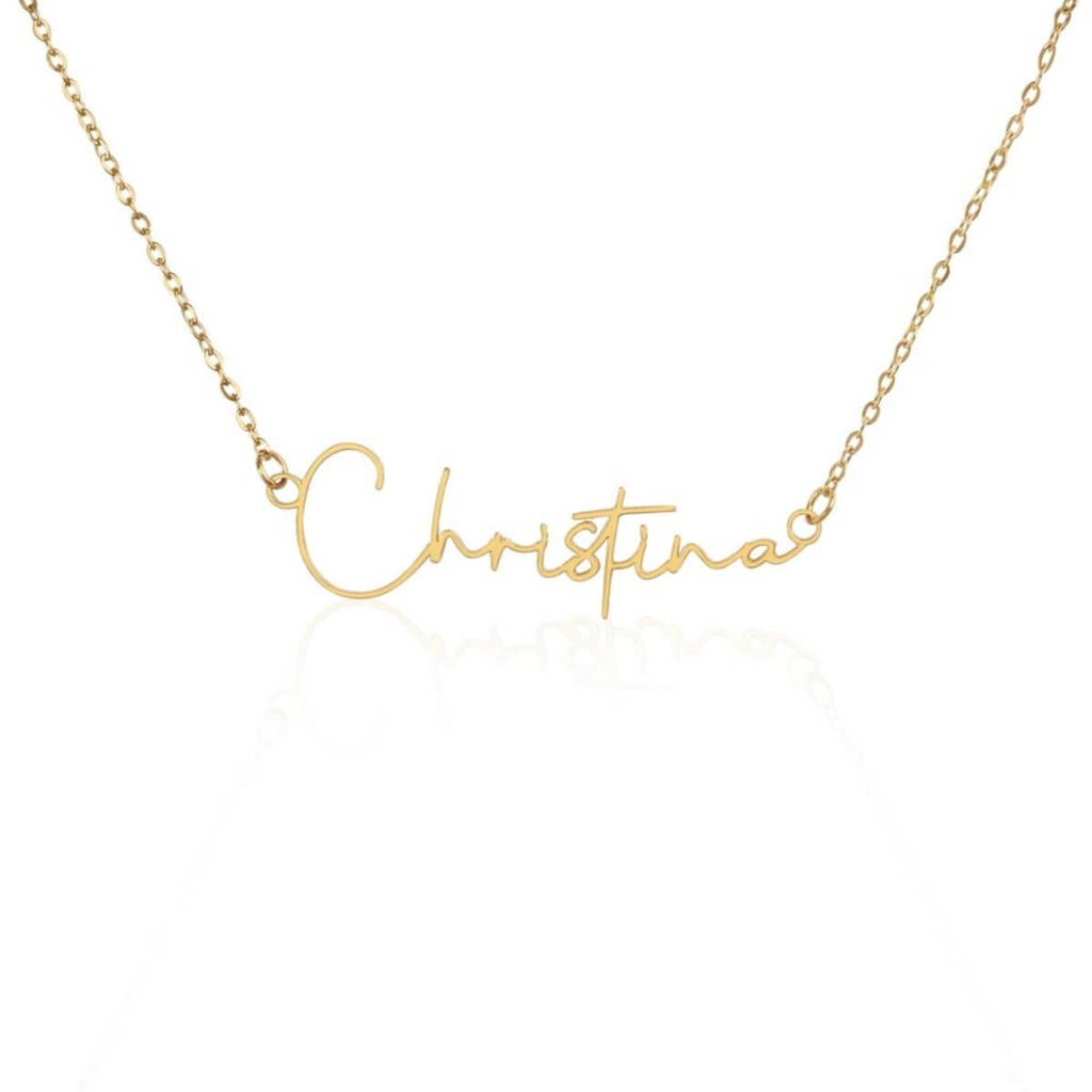 TrueScript Signature Necklace
