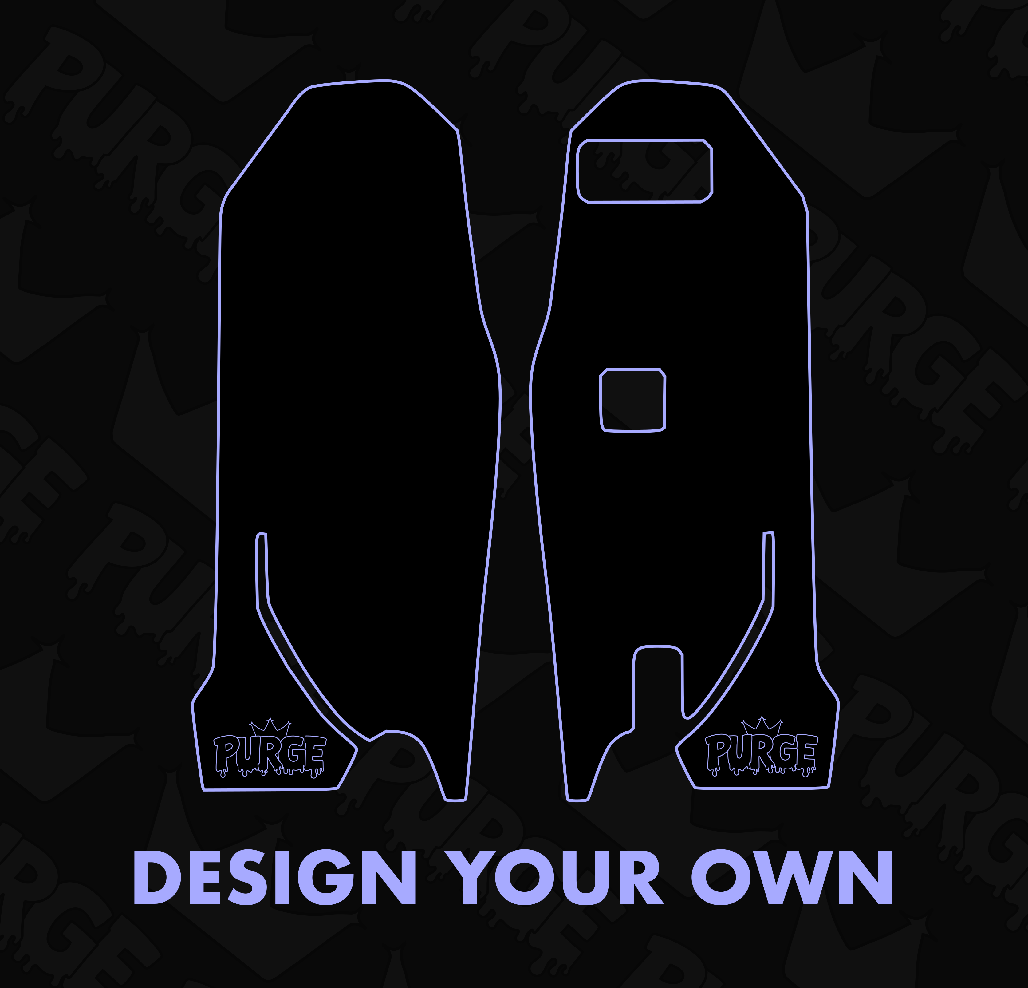 Ultra Bee Fork Guard Decals (COLLECTIVE)