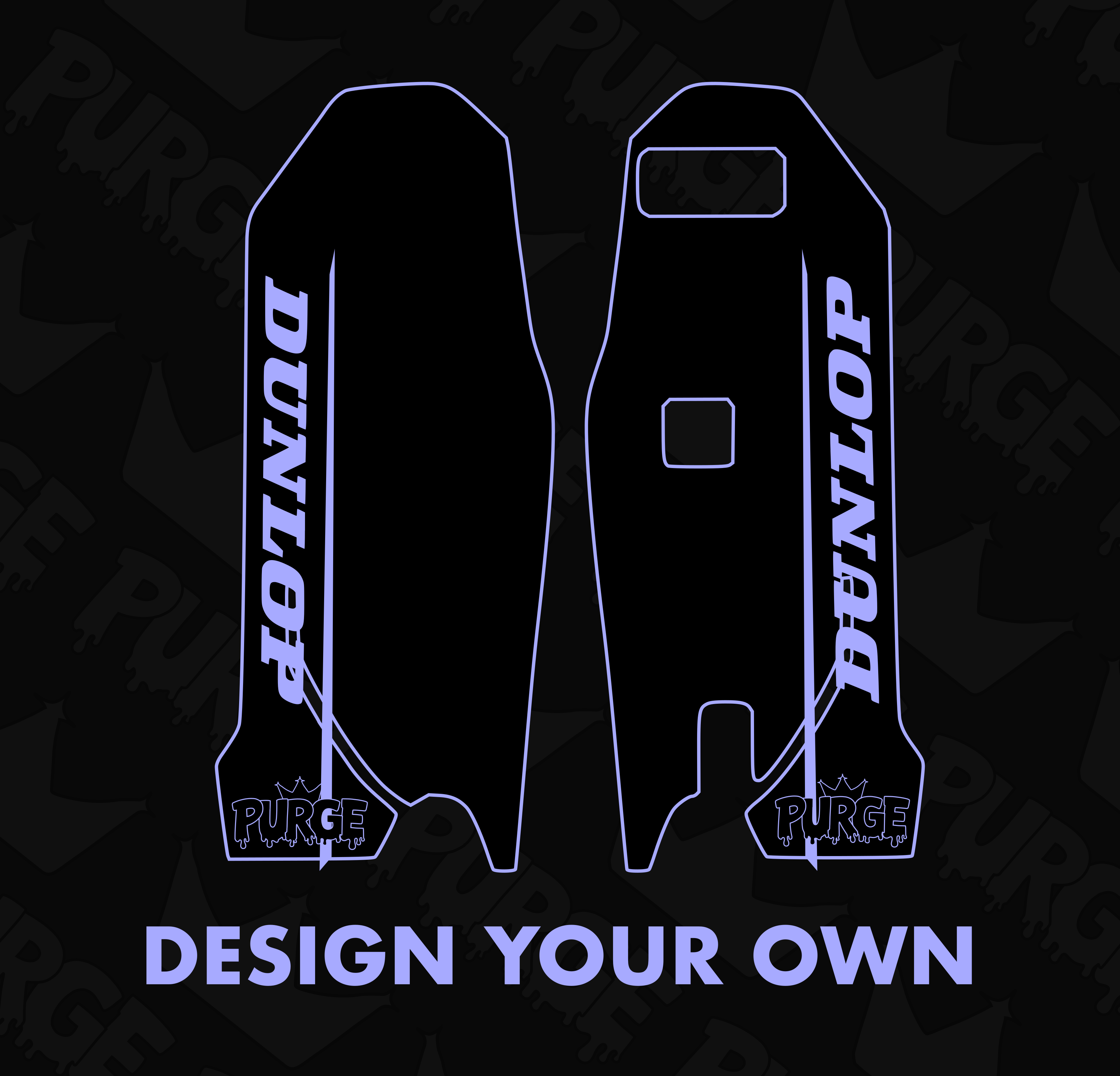 Ultra Bee Fork Guard Decals (COLLECTIVE)