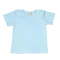 Threaded Cotton Boy Short Sleeve Shirt (95% cotton/spandex)