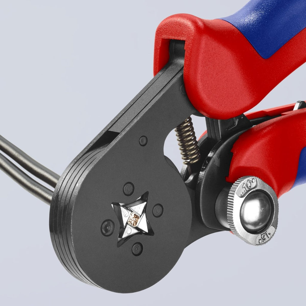 Knipex Self Adjusting Crimping Pliers 7 1/4" 97 53 04