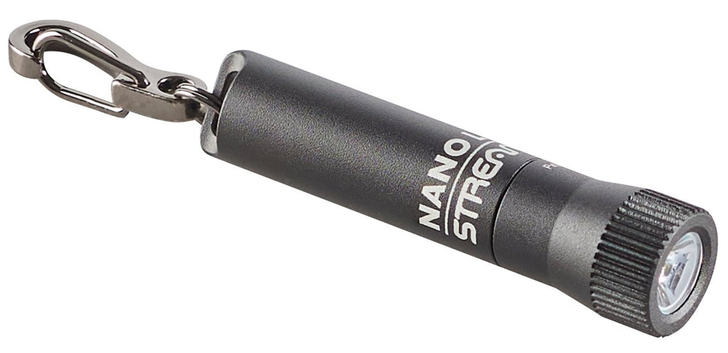 Streamlight Nano Light® II Miniature Keychain LED Flashlight Black 73020