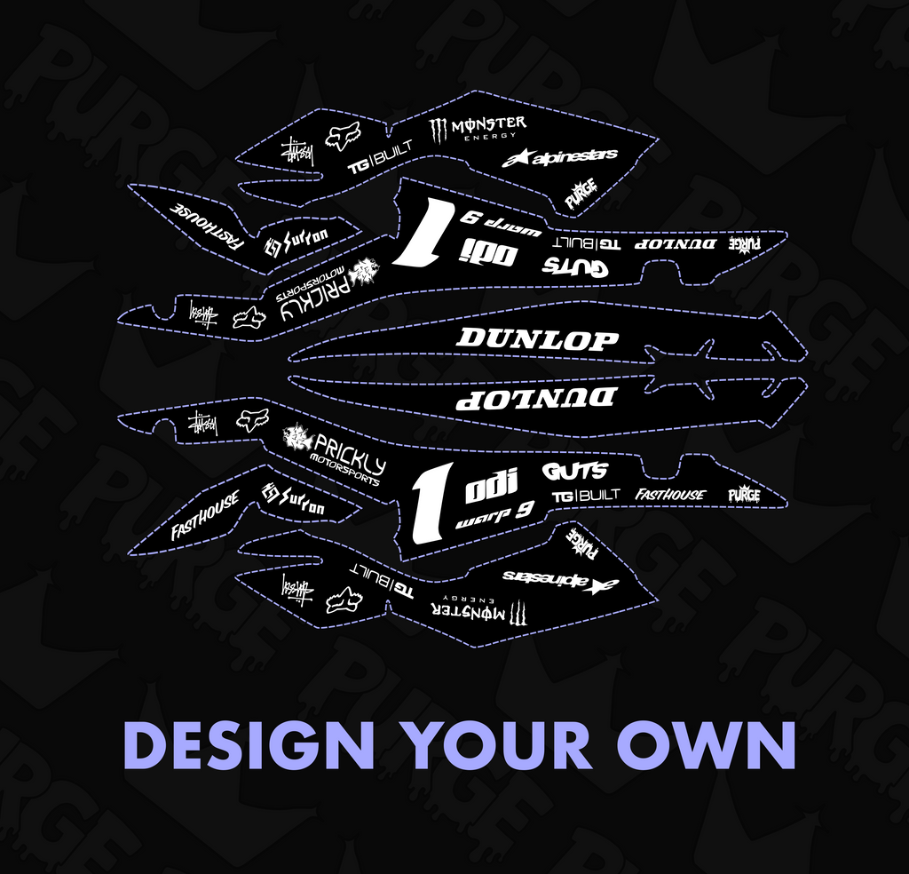 Ultra Bee Side Plastics Decals (COLLECTIVE)