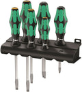 Wera 334/355 SK/6 Kraftform Plus Lasertip Screwdriver Set 05007681001
