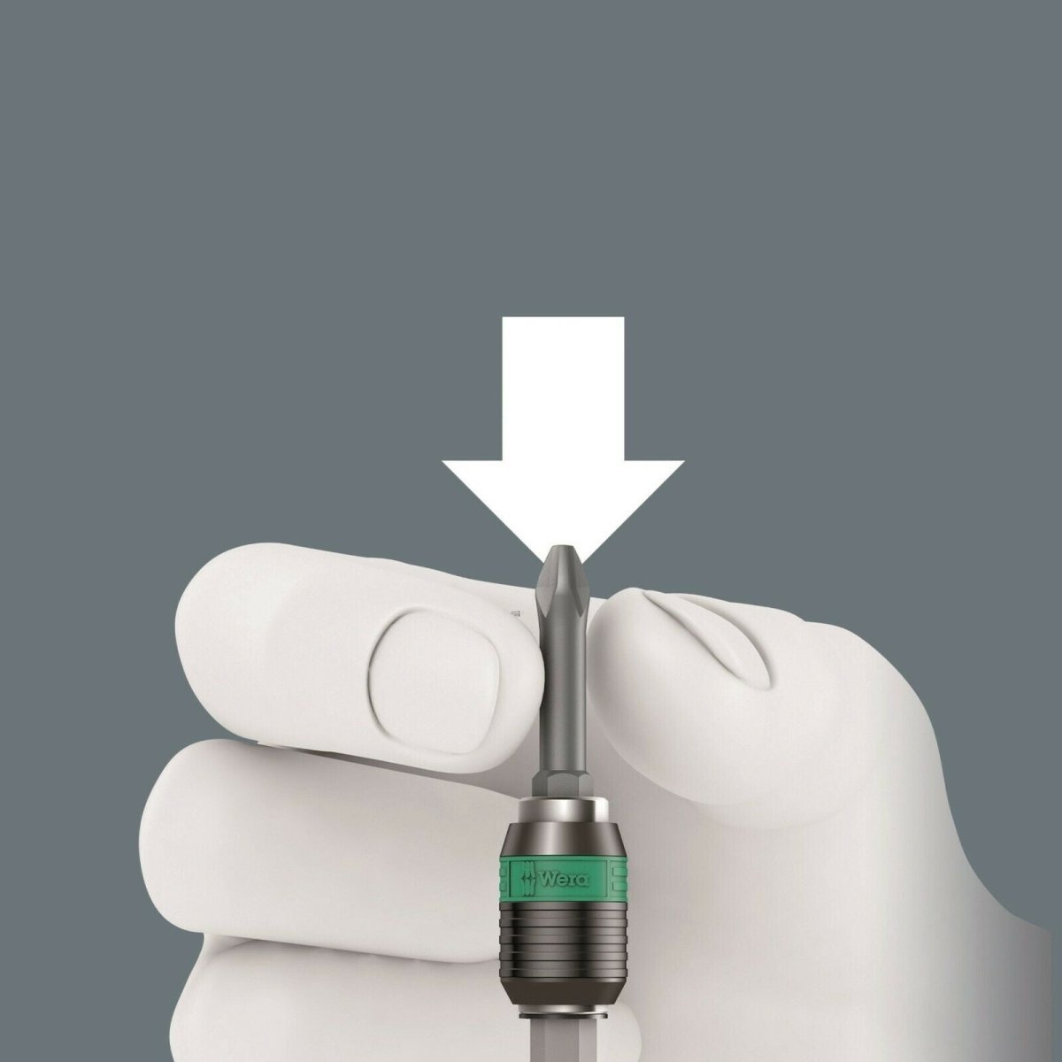 Wera 7443 Adjustable Pistol Grip Torque Screwdriver 4 - 8.8 Nm 1/4" 05074705001