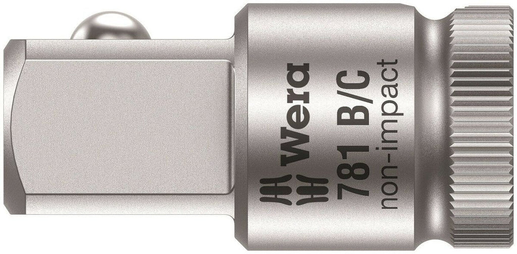 Wera 781 B/C Socket Wrench Adapter 3/8" Drive 05042673001