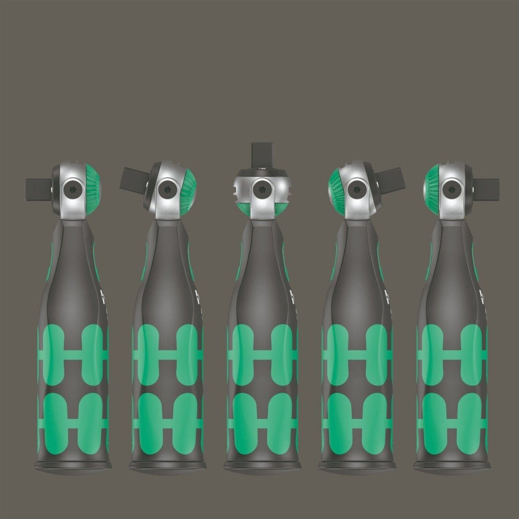 Wera 8009 Zyklop Pocket Set 3 Socket Wrench Set 3/8" Drive Metric 05004284001