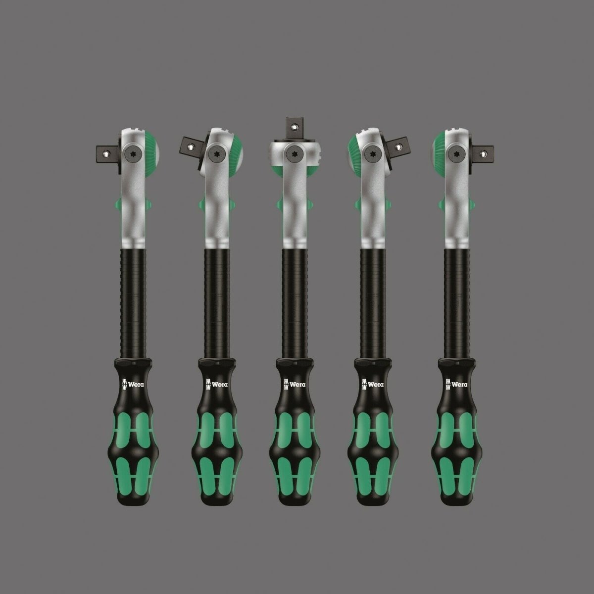 Wera 8100 SC 9 Zyklop Speed Ratchet Set 1/2" Drive SAE 28 Piece 05004079001