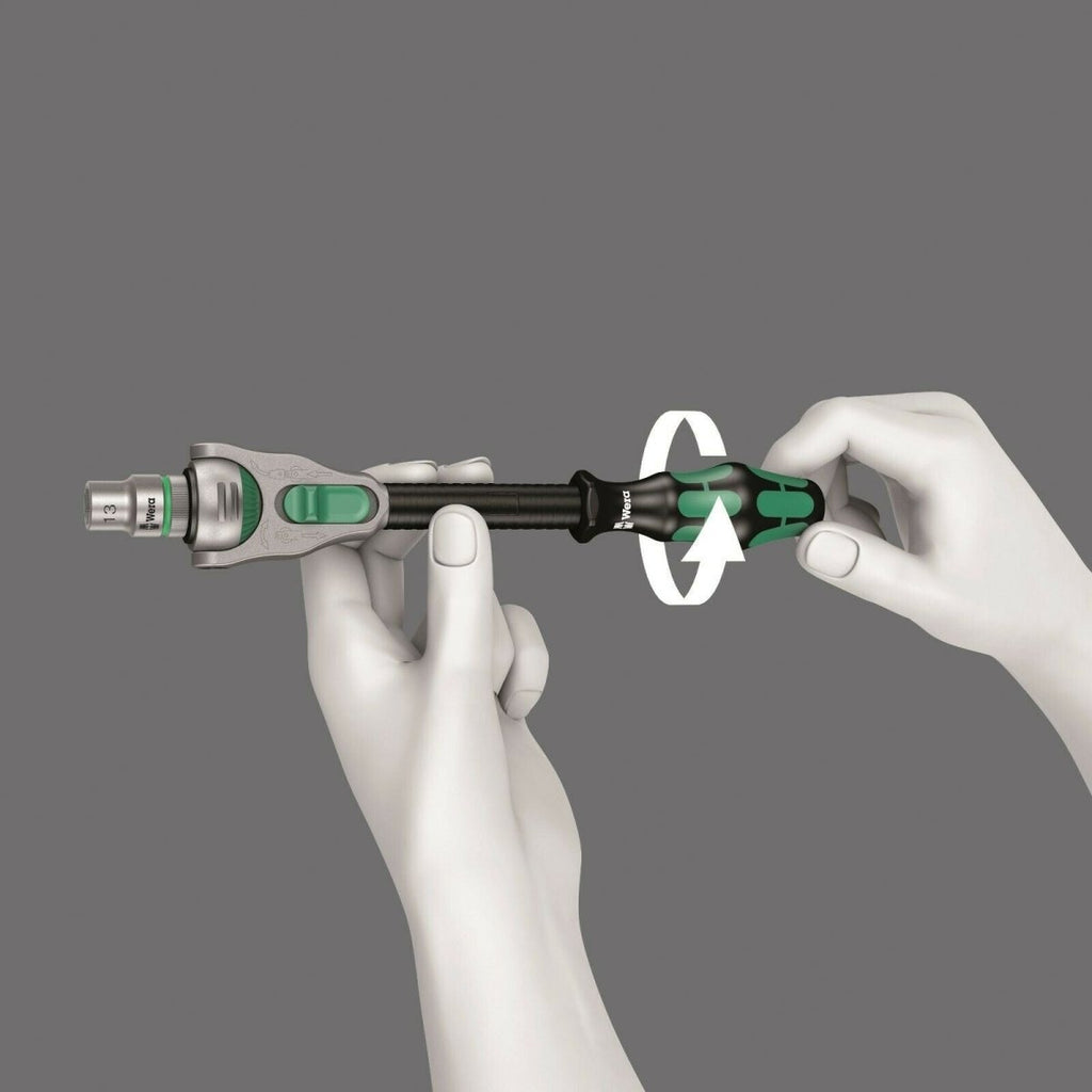 Wera 8100 SC 9 Zyklop Speed Ratchet Set 1/2" Drive SAE 28 Piece 05004079001