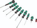 Wera 9528 Ball Grip Set 2 Screwdriver Set 9 Pieces 05134029001