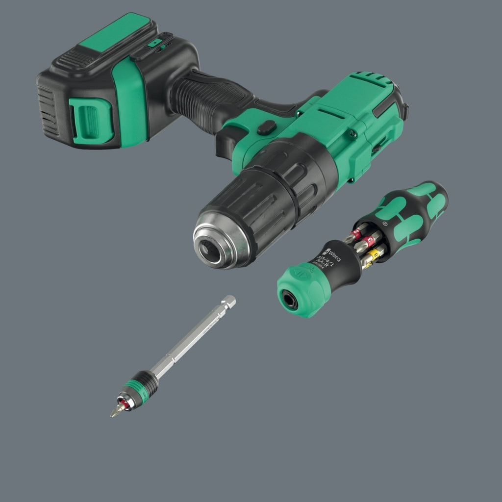Wera Kraftform Kompakt 26 RA-R Ratcheting Screwdriver Set With Pouch 05051516001