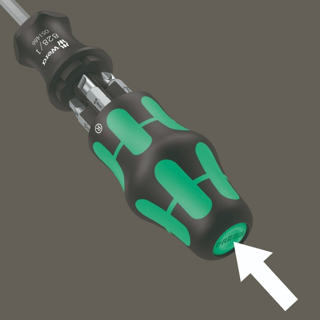 Wera Kraftform Kompakt 27 Set 1 Screwdriver Set 7 Pieces SAE 05051512001
