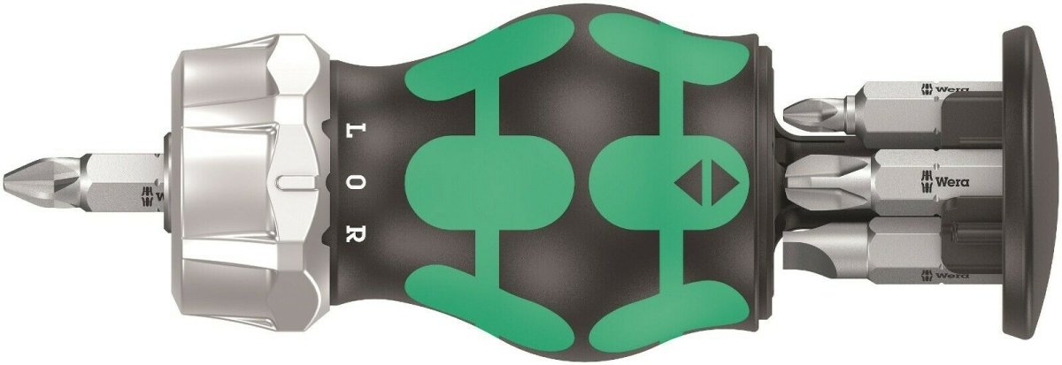 Wera Kraftform Kompakt Stubby Magazine RA 3 Screwdriver Set 7 Pieces 05008885001