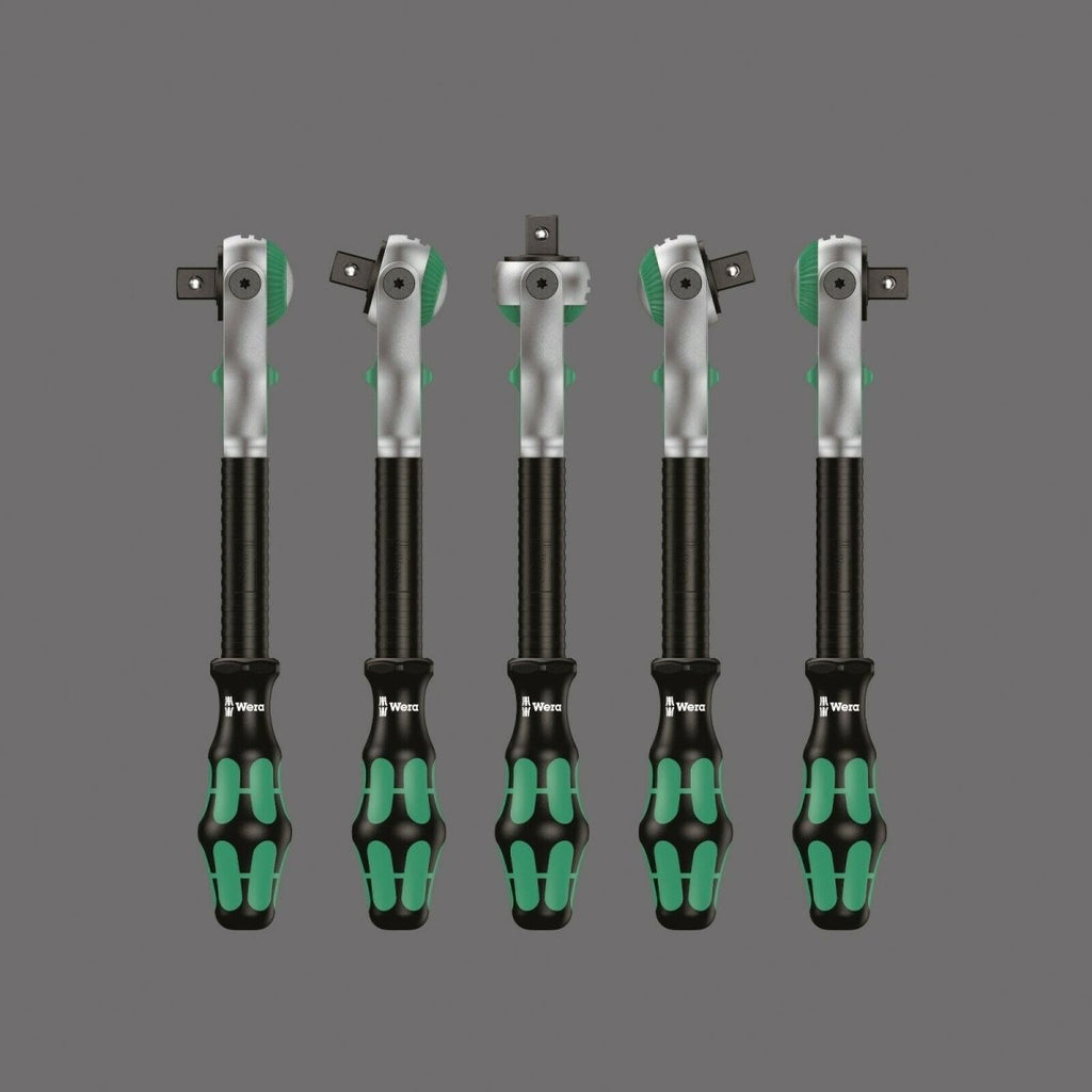 Wera Kraftform Kompakt Zyklop MS1 Metal Speed Socket Wrench Set 1/4" 05135949001