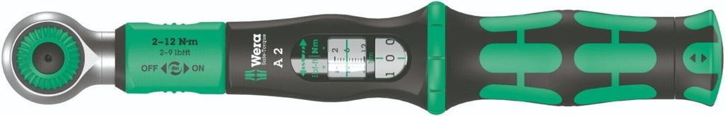 Wera Safe Torque A 2 Torque Wrench 2-12 Nm 1/4" Drive 05075801001