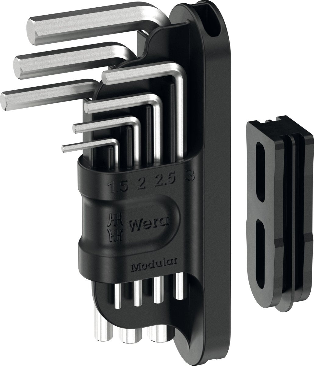 Wera Tool-Check Modular Hex Plus 1 L-Keys Set 7 Pieces Metric 05049003001